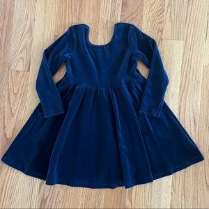 Elegant Navy Blue Kids Dress